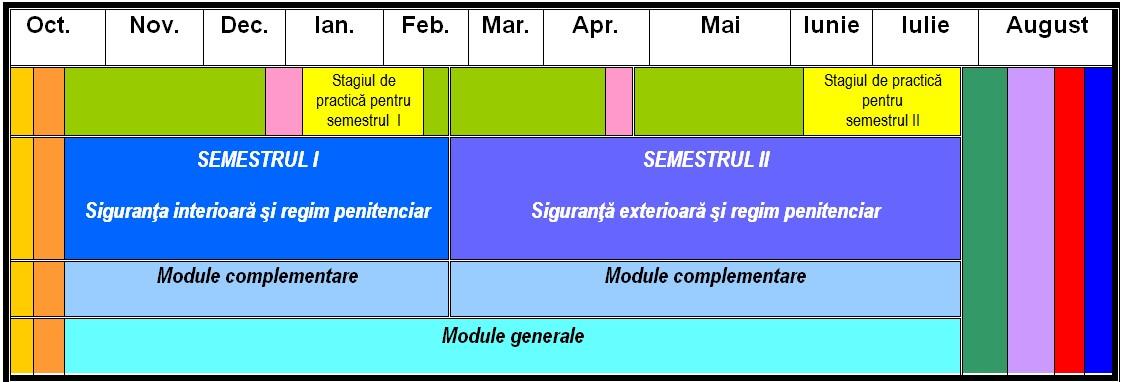 Structura an scolar